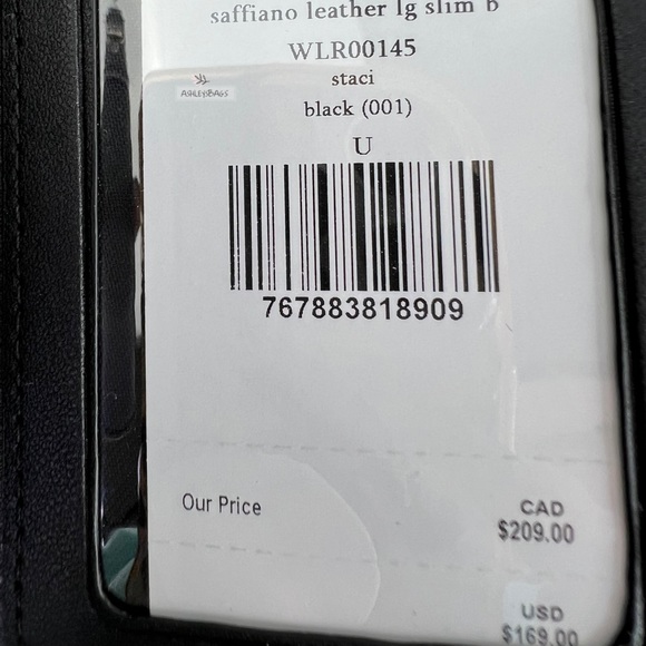 Kate Spade Staci Medium Satchel & Large Slim Bifold Wallet Set In Black - Picture 15 of 15